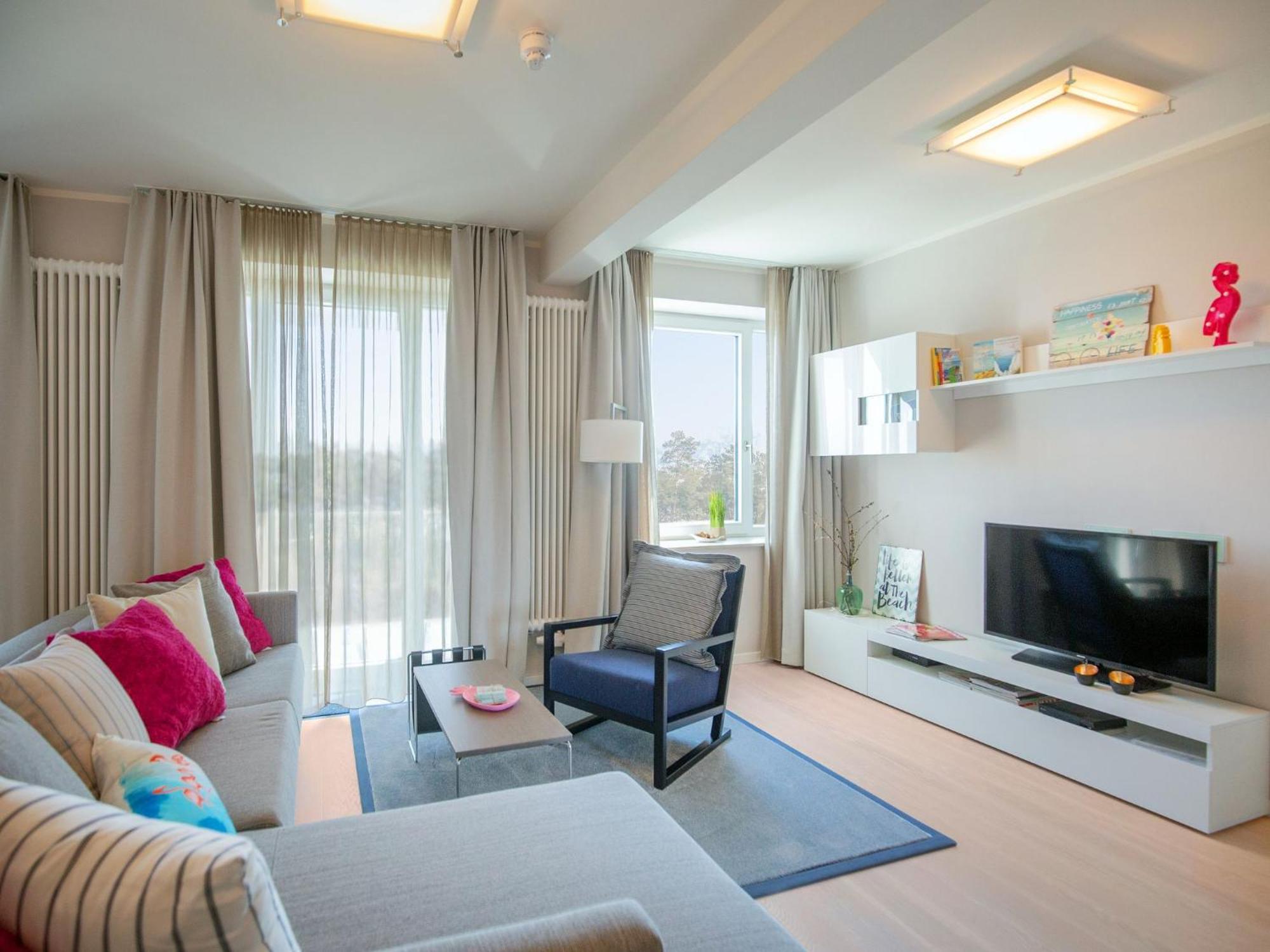 Duenenresidenz Prora - Ferienwohnung Mit Meerblick, 2 Schlafzimmern, Sauna Und Balkon Np-404 Binz Zewnętrze zdjęcie